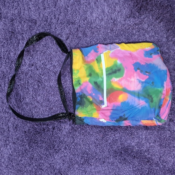 Vintage Dakine RN#91245 Poppy Tote Canvas Cotton Double Handle multi-pocket - Picture 12 of 12